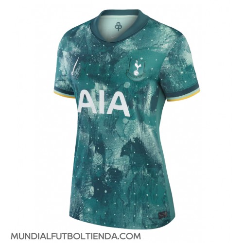 Camiseta Tottenham Hotspur Tercera Equipación Replica 2024-25 para mujer mangas cortas